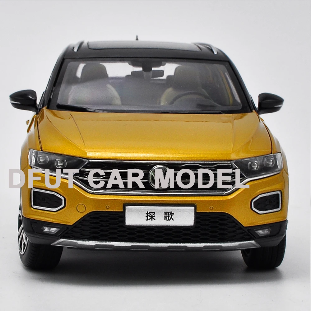 Автомобиль игрушечный из сплава в масштабе 1:18 модель модели T-ROC 280STI автомобили