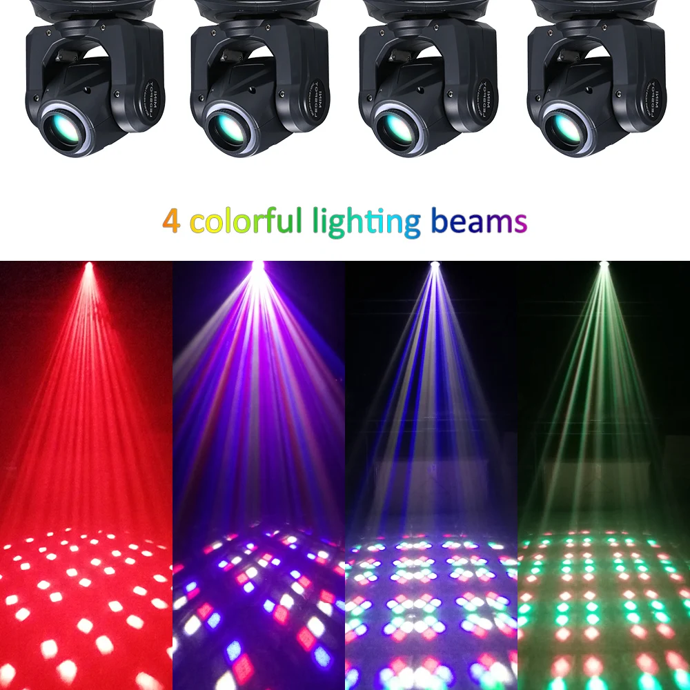 4 модели DMX512 Авто запуск 60 Вт дискотечный свет RGBW светодиодные движущиеся головы