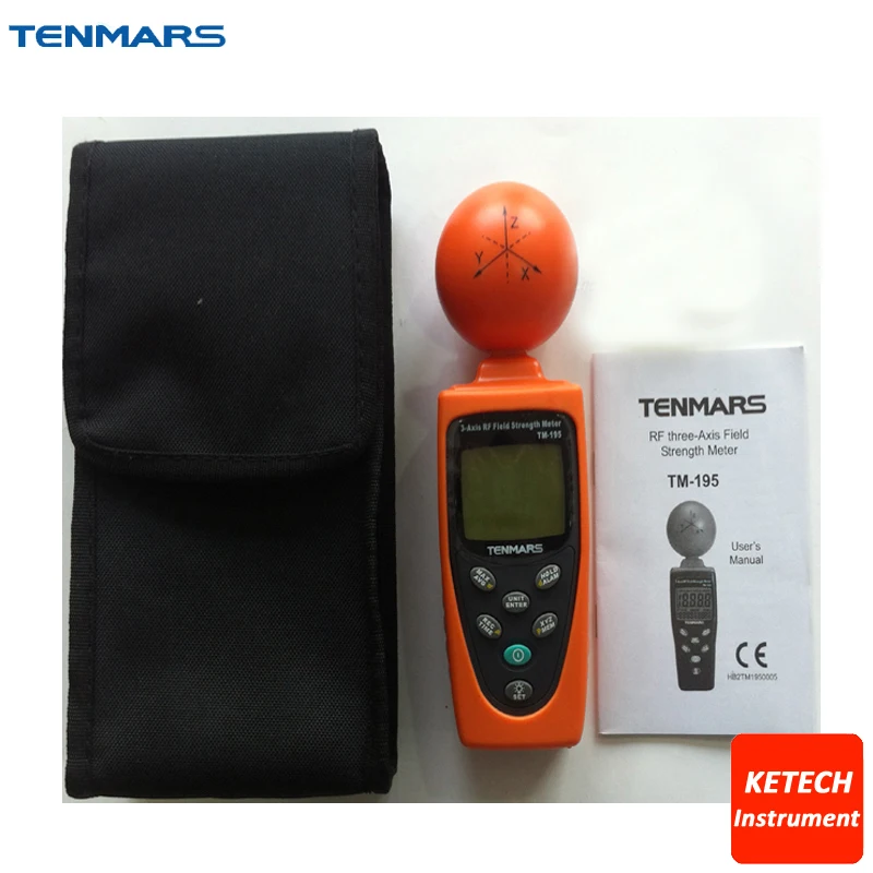3 осевой измеритель мощности электросмога EMF RF тестер TM195|tester|tester metertester power |