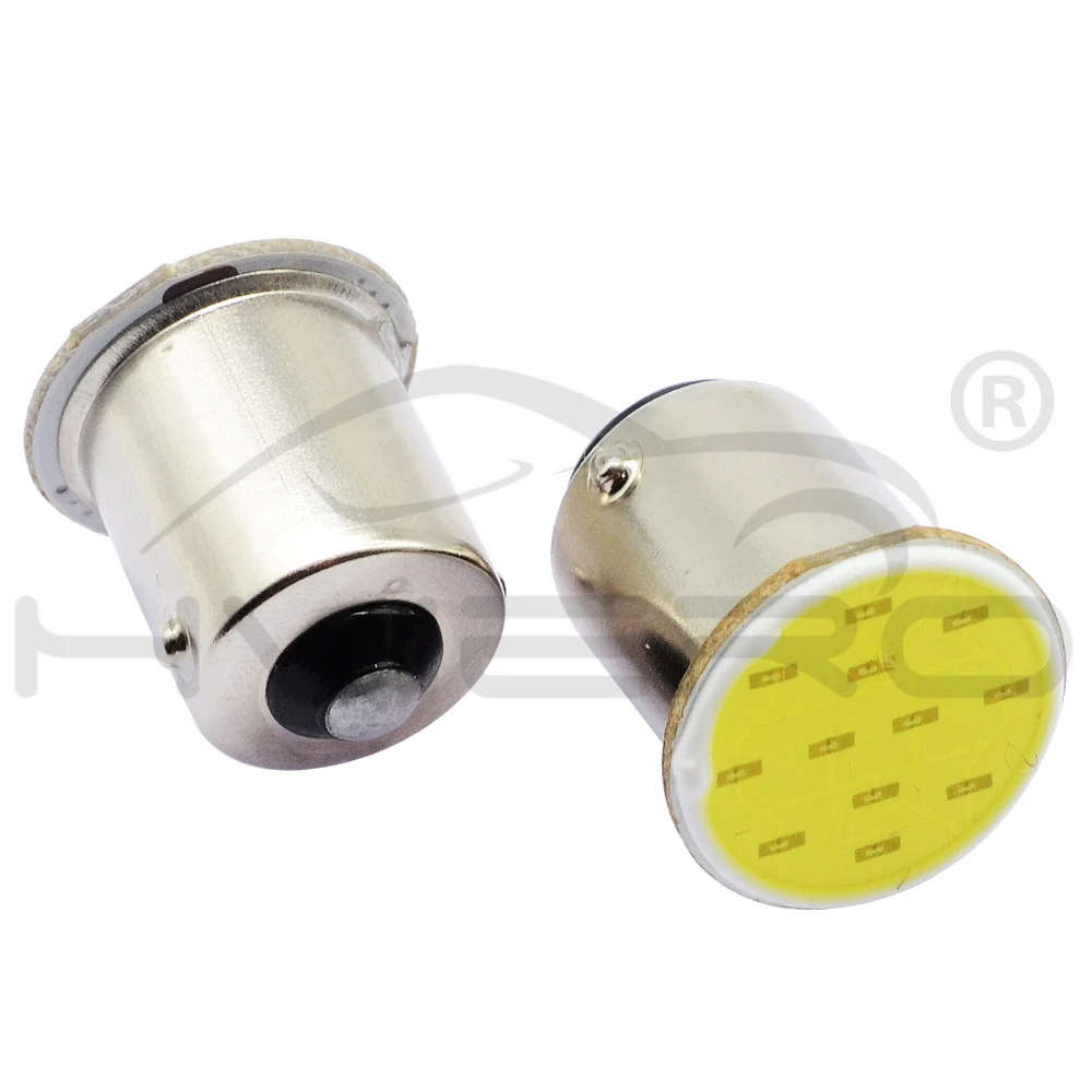 10X Белый Cob P21 5 Вт 12Led 1156 BA15S 1157 BAY15D DC 12 В Rv трейлер грузовик светодиодные парковочные лампы авто ширина лампы номерного знака светильник