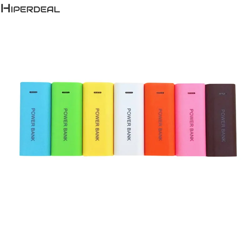 Чехол для внешнего аккумулятора HIPERDEAL 5600 мАч USB 2x18650 зарядное устройство DIY