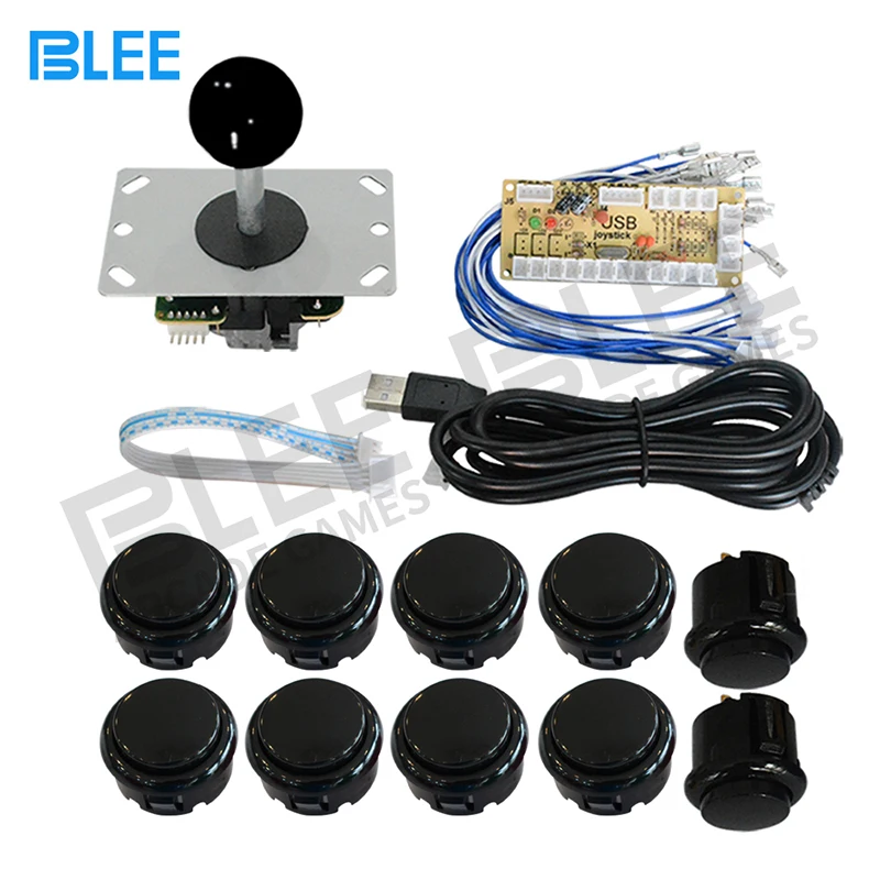 Аркадный джойстик DIY Kit Нулевая задержка игра USB энкодер джойстик для ПК Компьютерная игра+ 8 аркадная кнопка для Mame Jamma+ жгут проводов