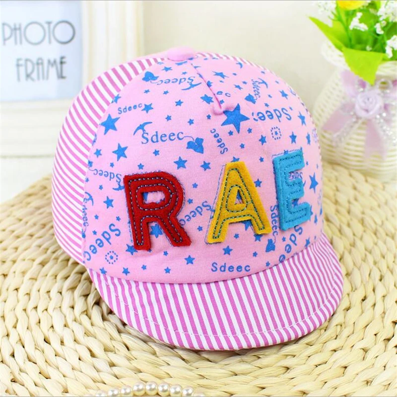 2020 Fashion Floral Letters Print Children Baseball Caps Boys Girls Spring Summer Hats Outdoor Sun Hat Cap | Детская одежда и