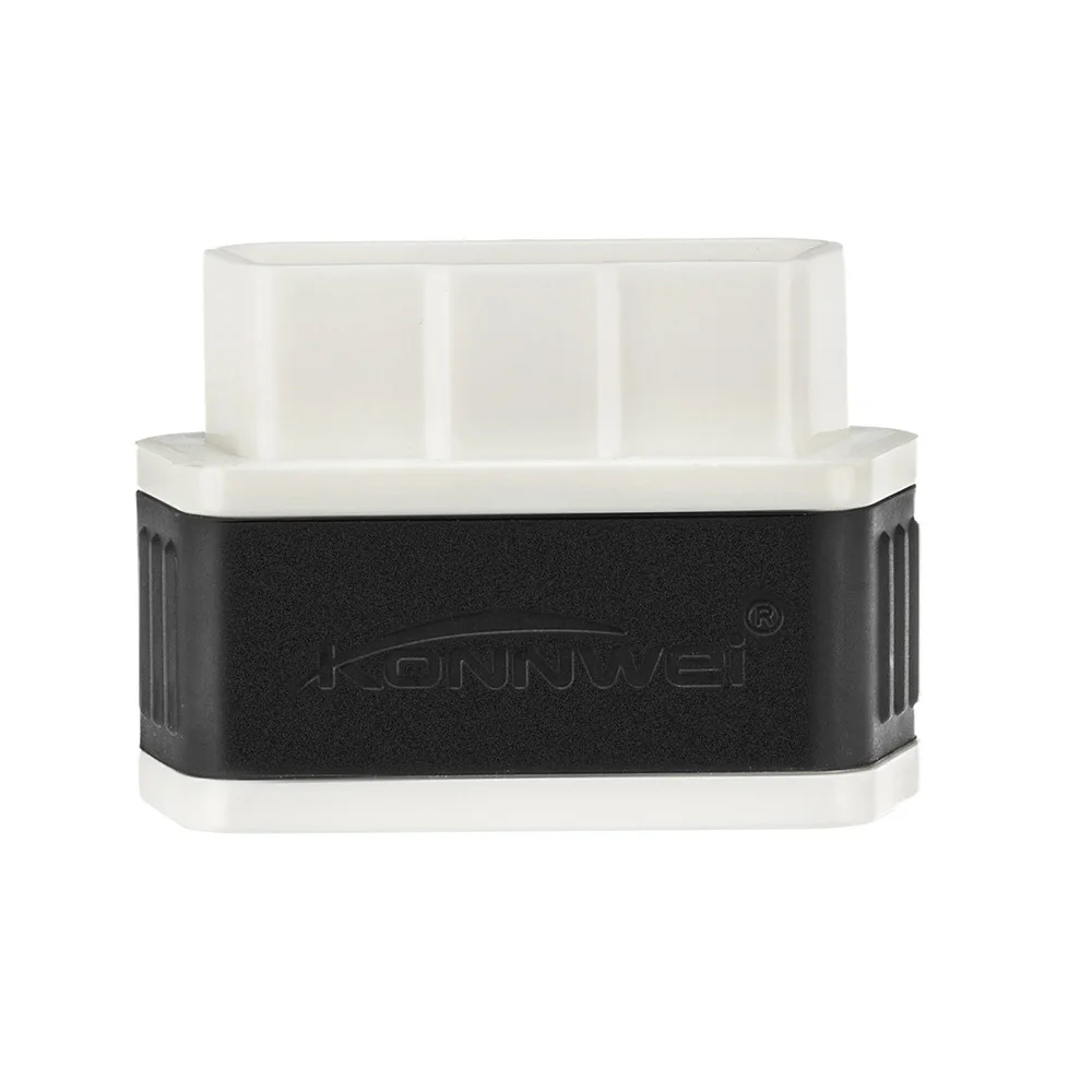 Black and White Инструмент для сканирования konnwei pro obd2 konnwei KW903 obd2 адаптер инструмент для сканирования Bluetooth автоматический диагностический инструмент elm 327 адаптер BT - Цвет: Black and White