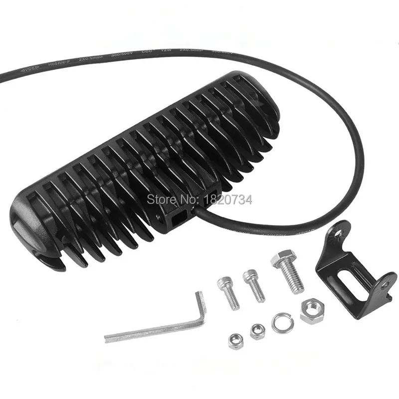 18 Вт Светодиодный светильник для мотоцикла противотуманный внедорожный 4x4 ATV