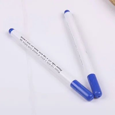 6pcs dark blue 6 шт. стирающиеся Ручки Маркеры для ткани водорастворимый карандаш для вышивки крестом лоскутное рукоделие для швейных инструментов аксессуары для рукоделия - Цвет: 6pcs dark blue
