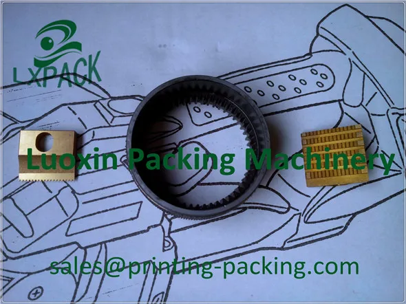 LX PACK шкив с передней зубчатой головкой для обвязочный инструмент аккумулятором