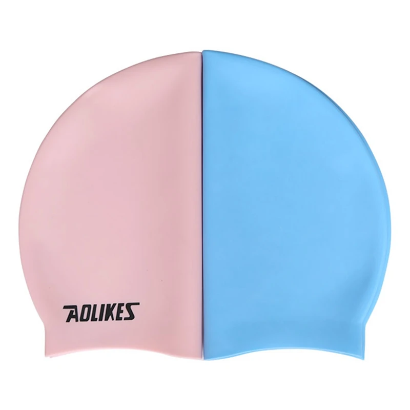 1 шт. Нескользящая силиконовая Плавательная шапочка для мужчин и женщин s легкая
