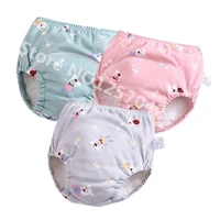 new baby diapers reusable training pants washable cloth nappy diaper waterproof cotton potty panties underwear