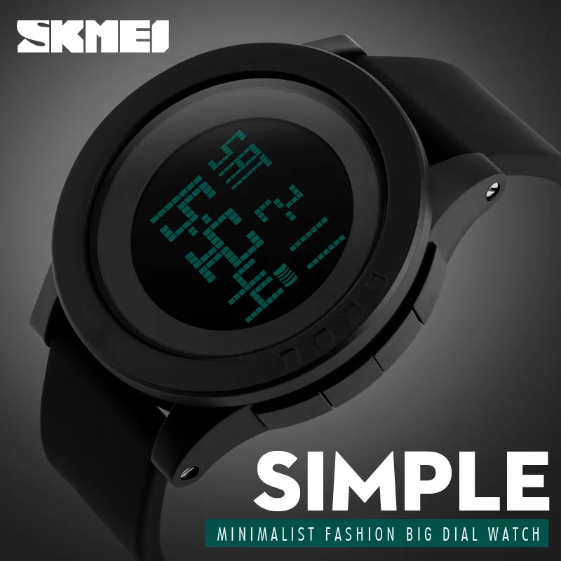 Skmei большой набор открытый Для мужчин спортивные часы светодиодный Цифровые
