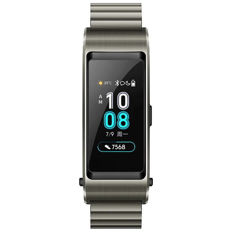 Fashion edition Бизнес HUAWEI TalkBand B5 Спортивный Браслет SmartWatch Bracelace здоровье специалистов персональный тренер AMOLED легкое взаимодействие гарнитура - Цвет: Fashion edition