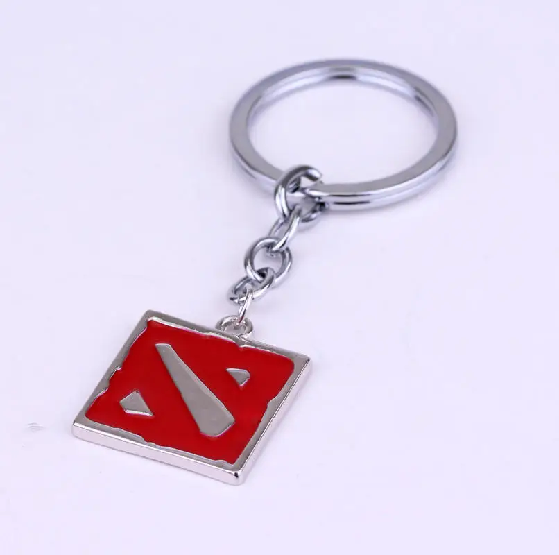 Брелок для ключей DOTA 2 с классическим логотипом Подвески цепочками женщин и