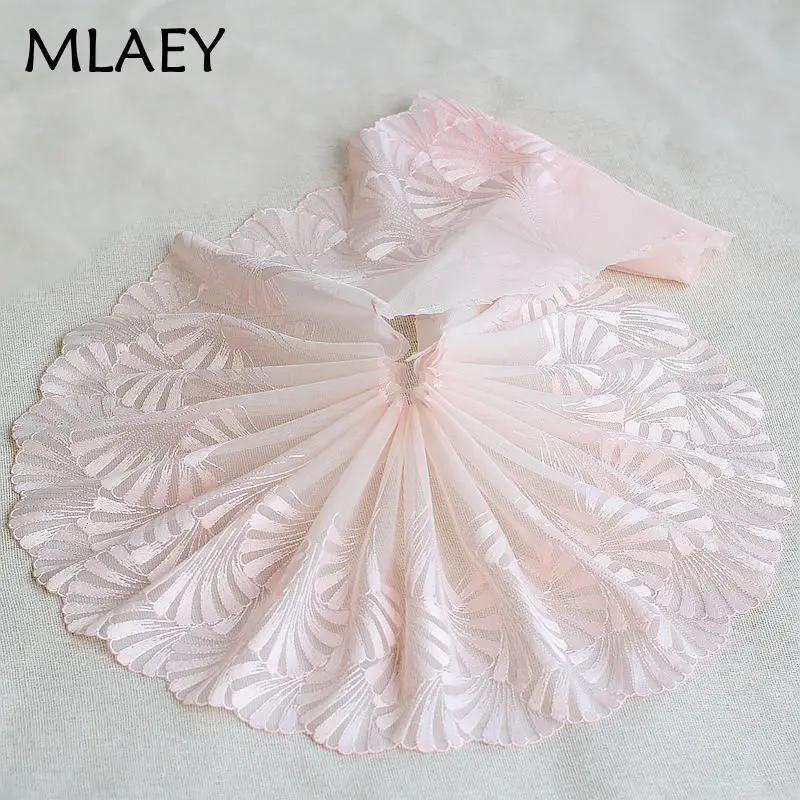 

MLAEY 2Yards Pink Exquisite Embroidered Flower Lace Trim High Quality Lace Fabric DIY Craft&Sewing Dress Clothing Accessories