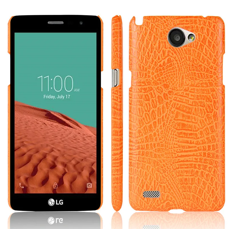 Для LG Bello II Max X155 чехол с крокодиловой текстурой Жесткий ПК + искусственная
