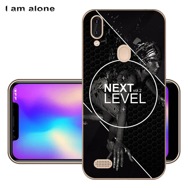 Чехлы для телефонов I am alone для Leagoo M11 6,18 дюйма, мягкие чехлы для мобильных телефонов из ТПУ с милым мультяшным принтом для Leagoo M11, сумки