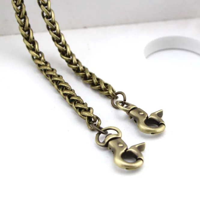 Сумка-держатель для монет с узором веревкой и цепочкой самостоятельного