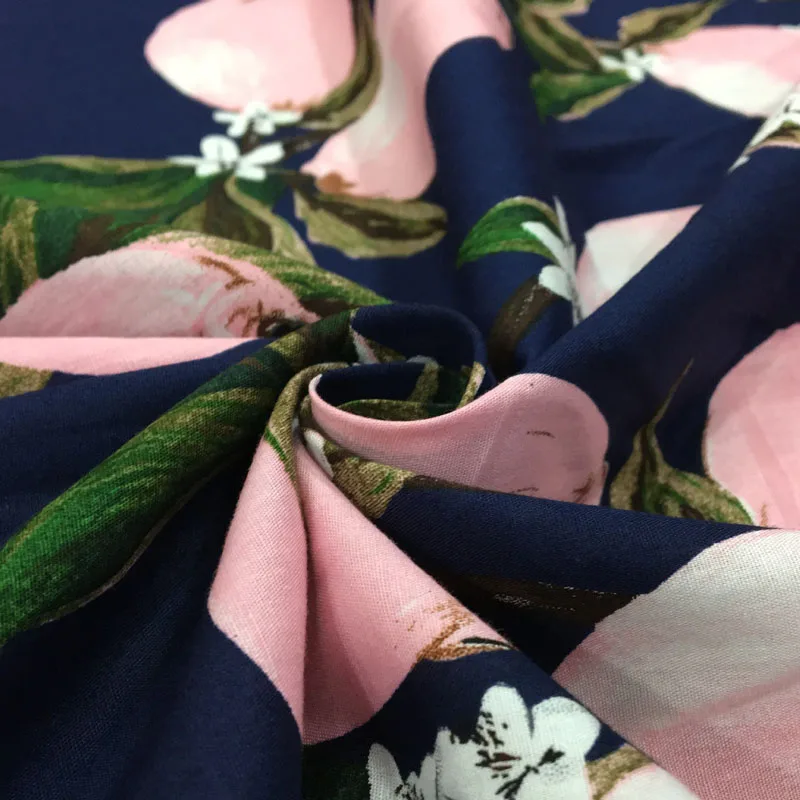 Желтая фруктовая шелковистая ткань с цветочным принтом для монет сервер шитья