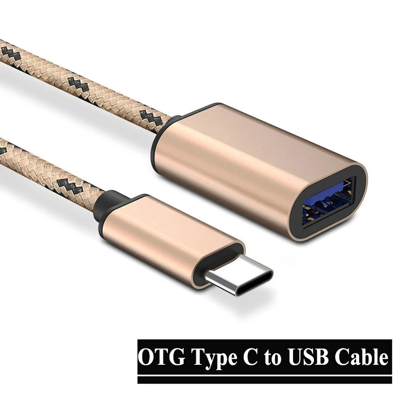 OTG Type C к USB 3 0 адаптер Быстрая зарядка зарядное устройство кабель для передачи