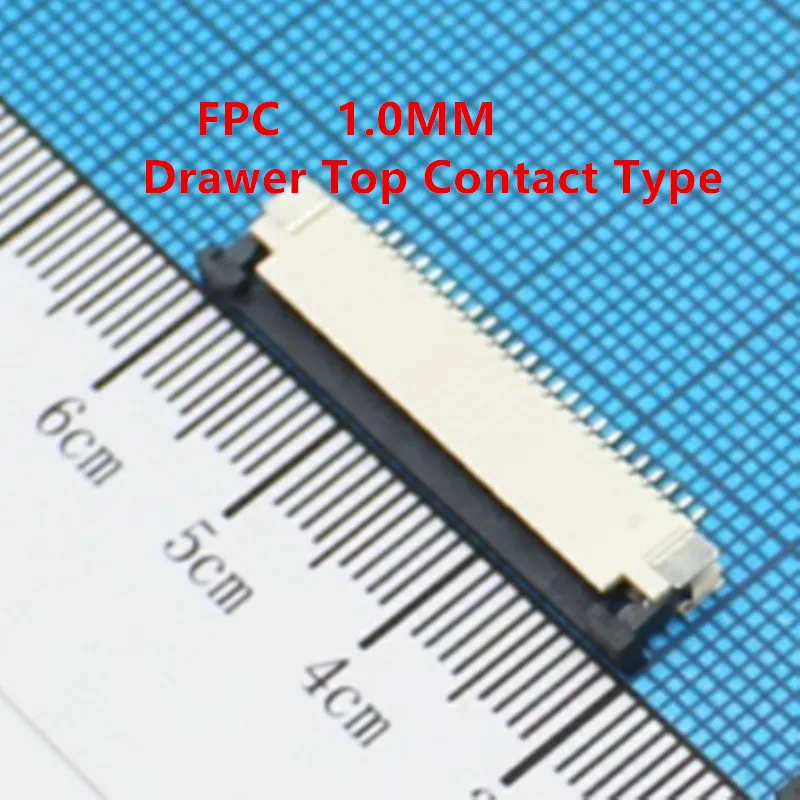 10 шт./лот FPC разъем 1 0 мм Выдвижной Тип 4P 5P