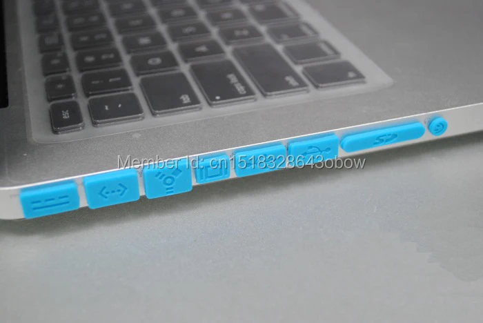 Резиновая Пылезащитная заглушка USB разъем для защиты от пыли MacBook Air 11 13 A1398 A1465