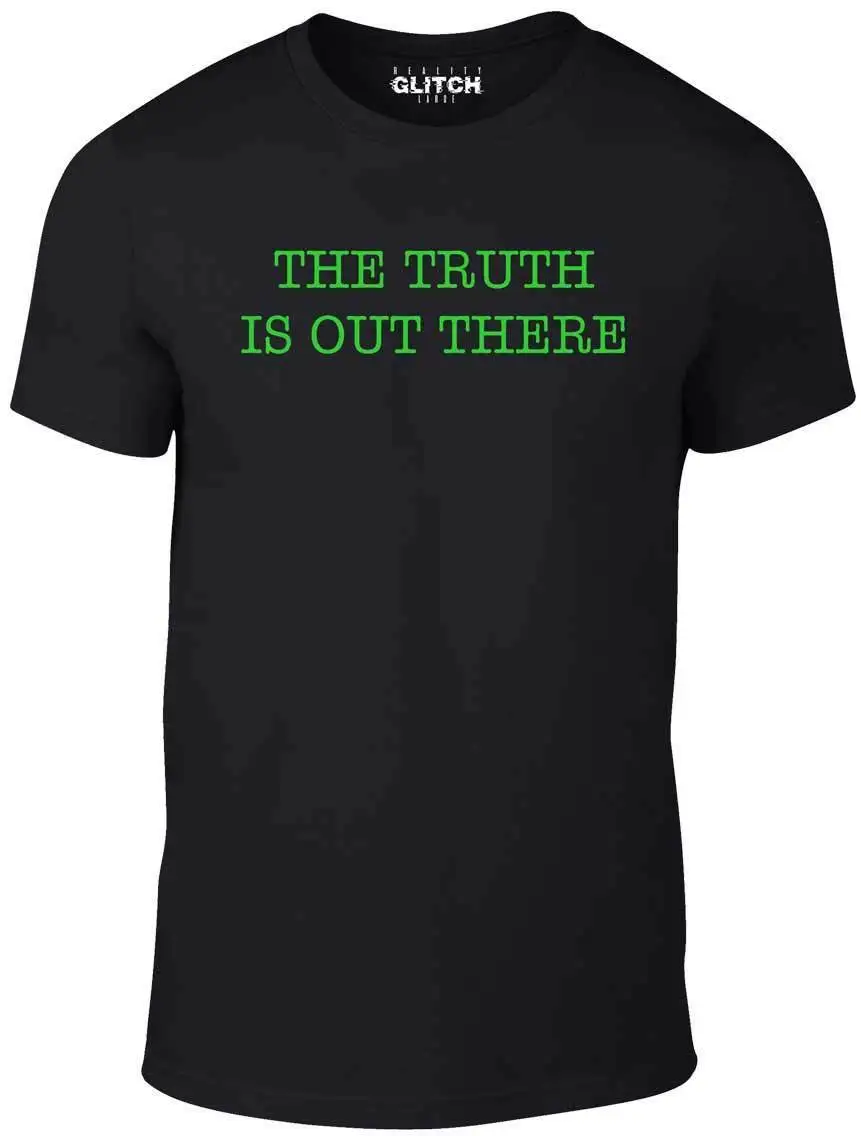 Мужская футболка The Truth Is Out There забавная sci fi horror x fashion file2019 модный бренд 100% хлопок с