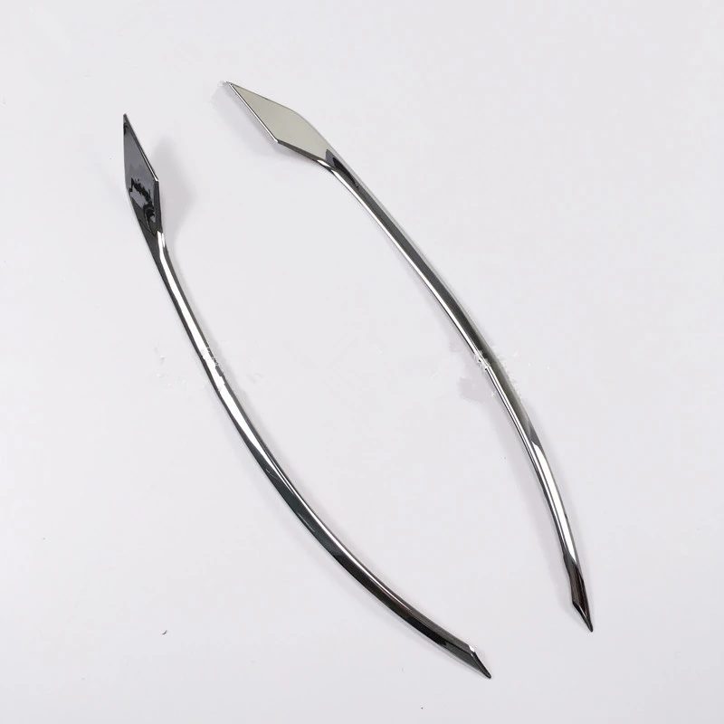 2 шт. хромированные наклейки на задние противотуманные фары для Volvo XC60 2018 |