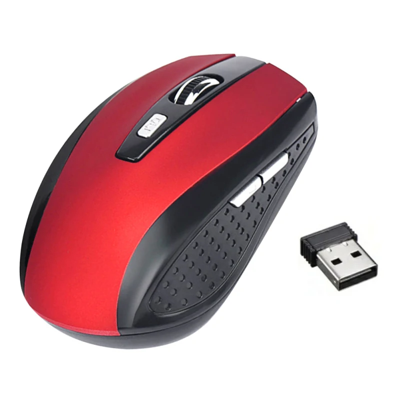 Беспроводная мышь Im Red Esb 6d 7500 Dpi Регулируемая оптическая компьютерная Usb 3 0 с