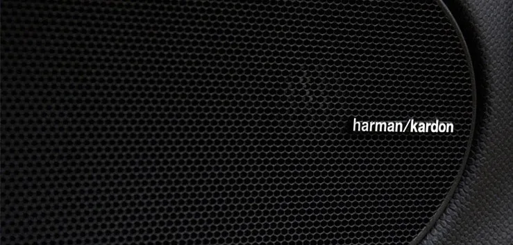 Высокое качество 100 шт harman/kardon Hi-Fi спикер аудио спикер 3D алюминиевая эмблема стерео наклейка