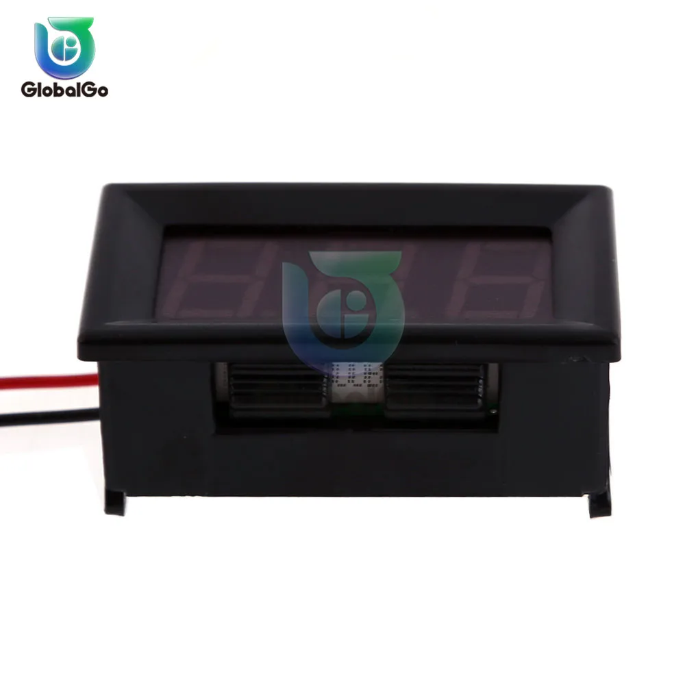 0 56 дюймов DC Цифровой вольтметр DC4.5V 30V Мини цифровой напряжение Панель метр 6 в 12 В