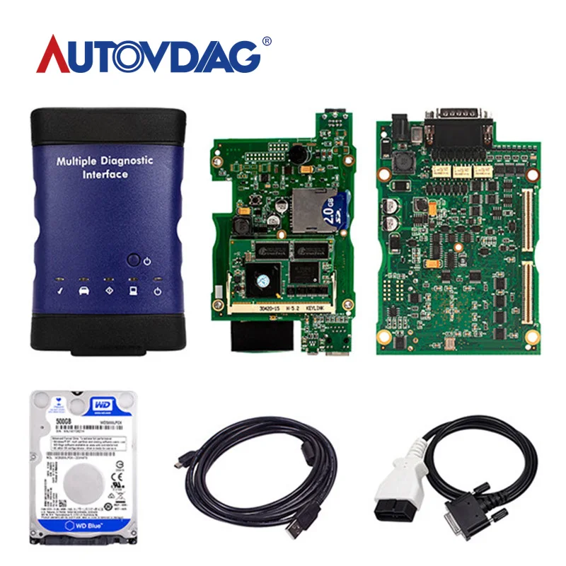 V2019.7 Новый многоязычный диагностический интерфейс GM MDI HDD WIFI сканер электрические
