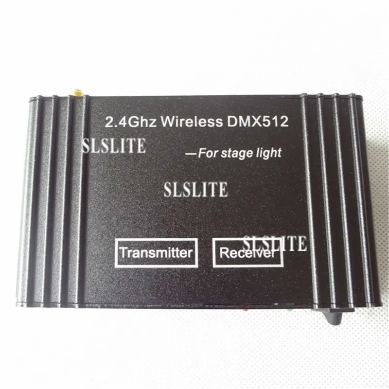 

2PCS/LOT SLS 2.4G Wireless DMX controller transmitter and receiver, LED Lighting DMX 512 controller Free shipping