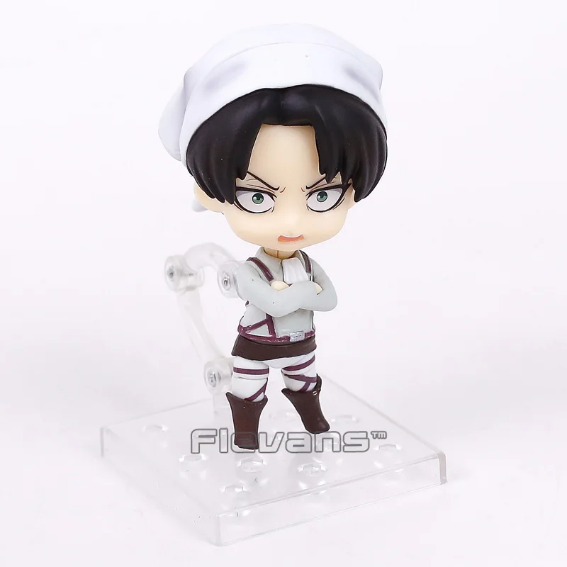 Атака на Титанов Levi Cleaning Ver. 417 Nendoroid ПВХ фигурка Коллекционная модель игрушки