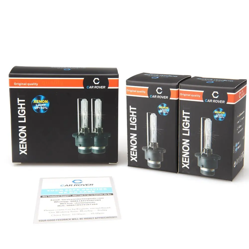 2pcs AC 12V 35W D2S Ксеноновые фары HID лампы 4300k D2S 6000k HID D2S 8000k Ксеноновые Hid Замена огней автомобильная лампа