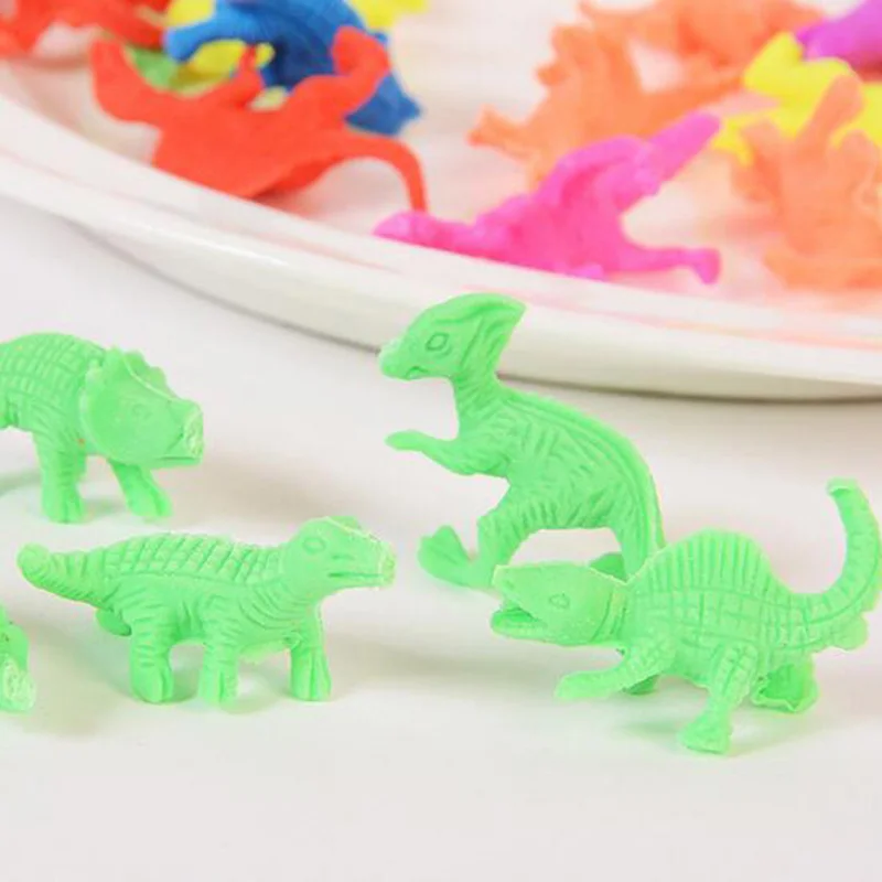 10 шт. Динозавры юрского периода растут детские игрушки дети милость мультфильм