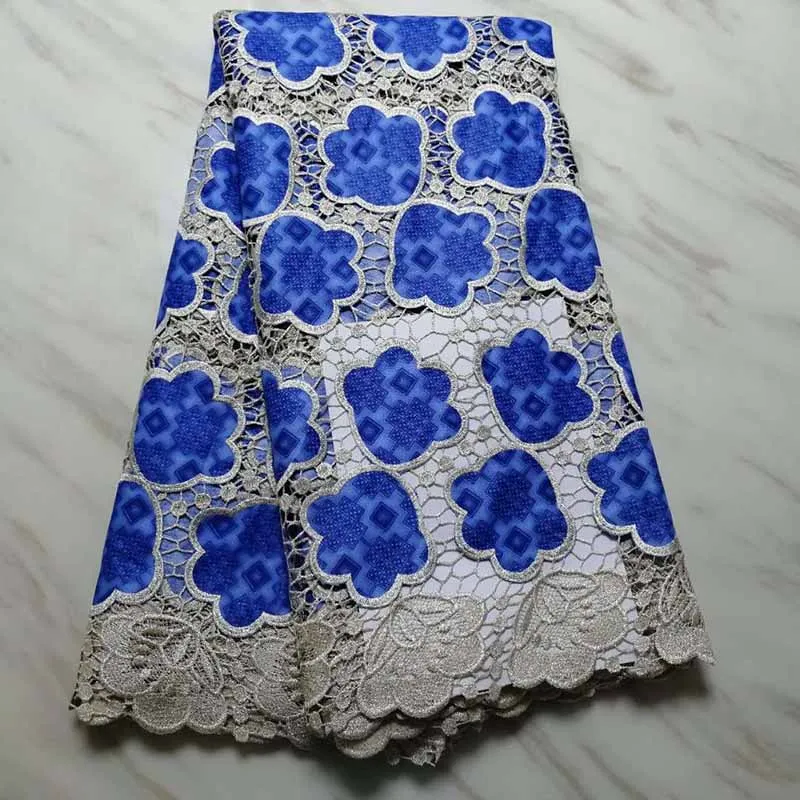 Африканская кружевная ткань 2019 Новый дизайн африканская швейцарская вуаль