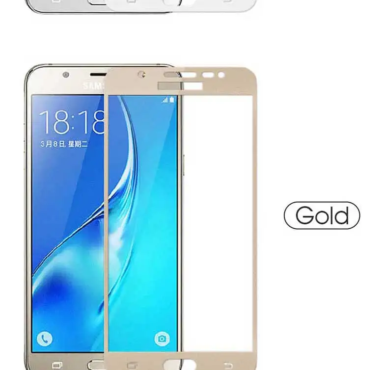 9H полное покрытие из закаленного стекла для samsung Galaxy J2 Pro J3 J5 J7 Prime Защитная пленка для экрана