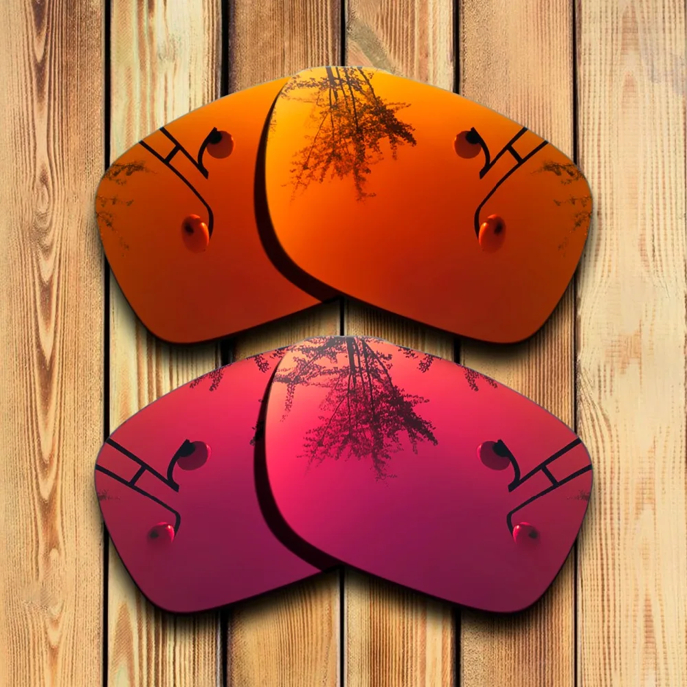 2 пары 100% поляризованных сменных линз с точной огранкой для солнцезащитных очков