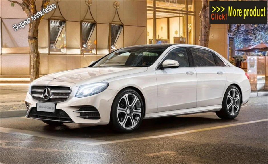 Lapetus ABS аксессуары для салона рулевого колеса комплект обшивки для Mercedes Benz E-Class E класс W213 C Класс GLC
