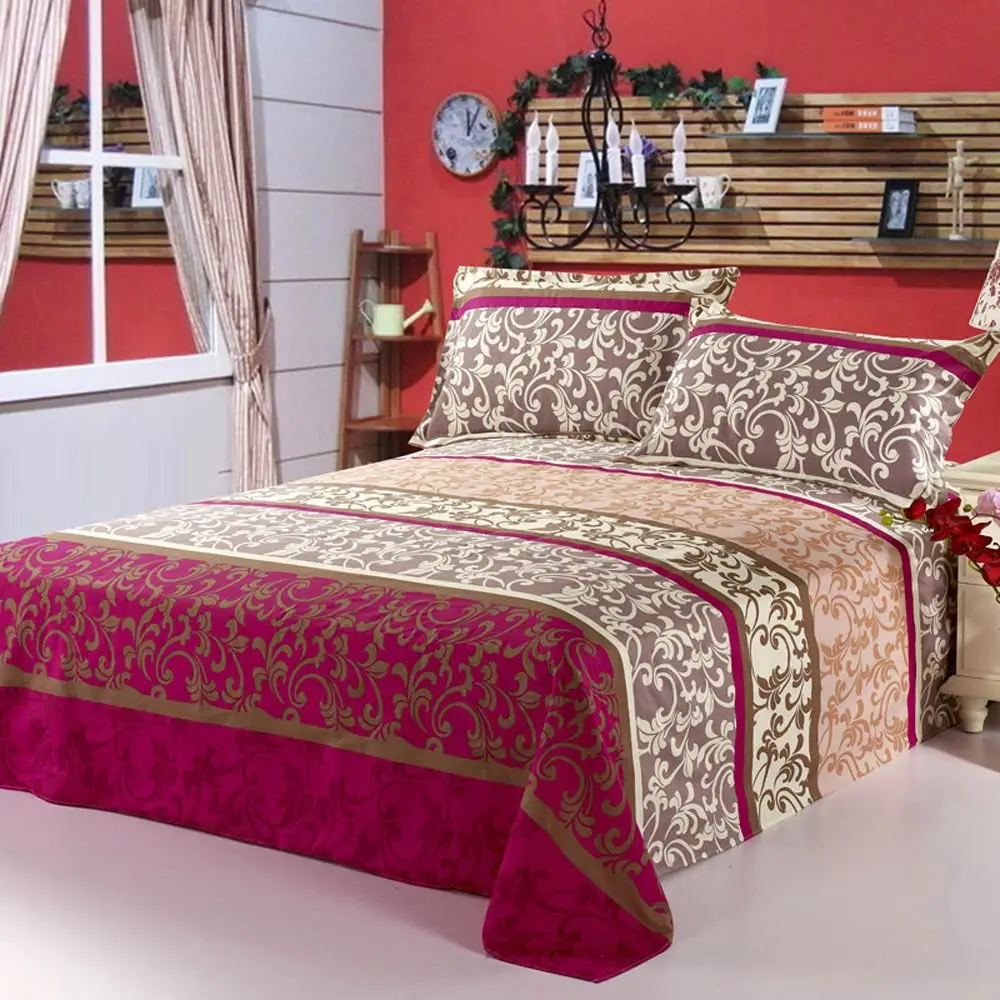 2023028 flatsheet Papa& Mima органический хлопок Простые линии простыни king queen размер плоские простыни, постельное белье двойной спальный набор - Цвет: 2023028 flatsheet