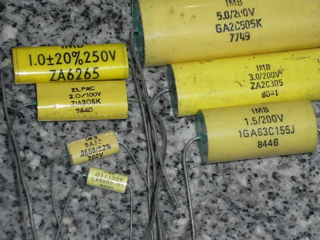 [SA]ELPAC пленка металлизация 2UF100V динамик кроссовер Топ сток оптом чем Suren -- 20 шт./лот