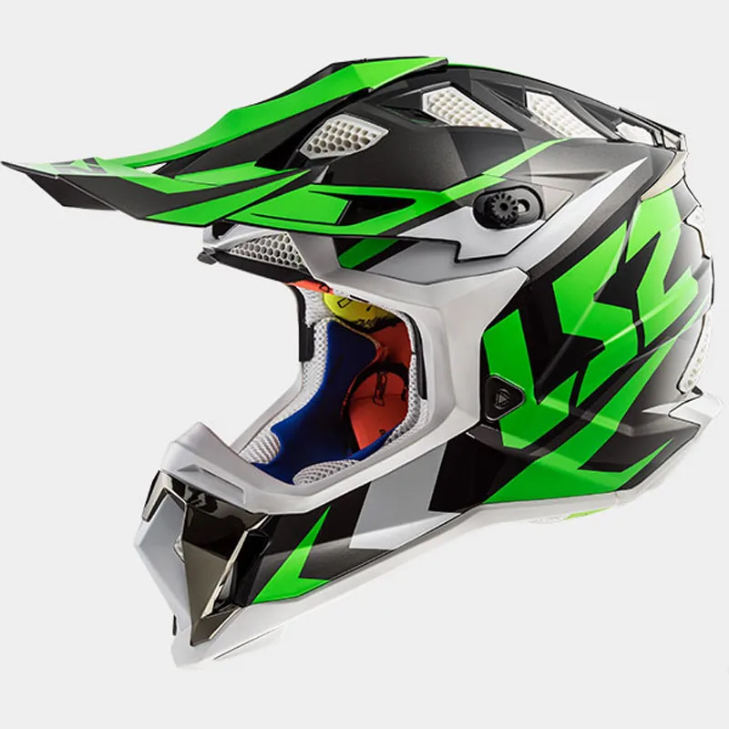 LS2 MX470 subverter moto cross шлем шустрый ATV moto cross off raod гоночные шлемы горные оригинальные LS2 moto rcycle шлемы - Цвет: 6