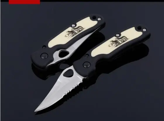 Складной карманный мини-нож из нержавеющей стали 440 охотничьи Тактические Ножи