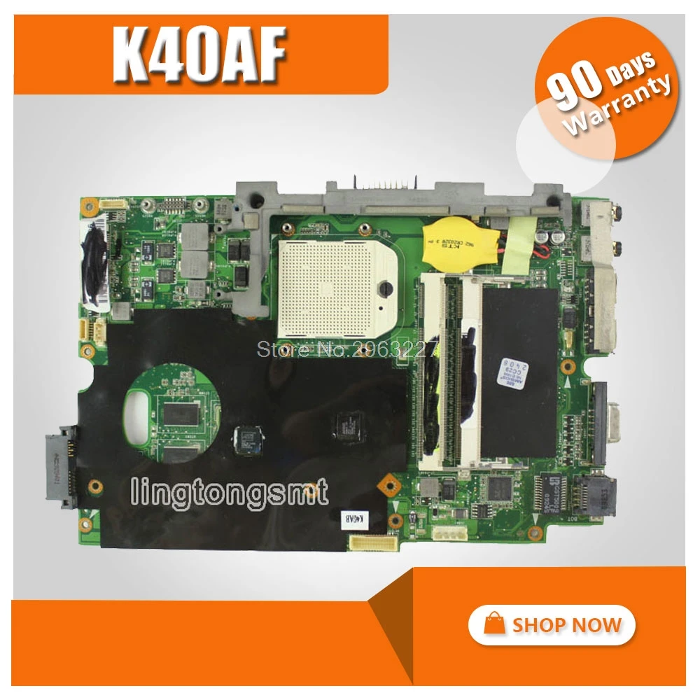 K40AB для ASUS материнская плата K40AF K50AD K50AB K50AF X8AAF X5DAF HD 4570 512MB VRAM DDR2 протестирована
