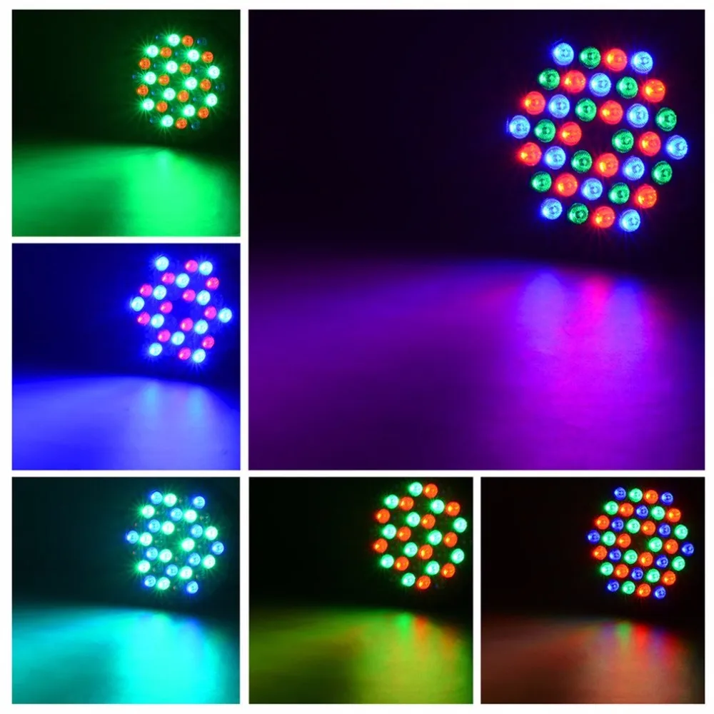 Versatile Bright 36 LED PAR Light Lighting with RGB Smooth Color Mixing Effect for DJ Stage and Party Venues | Освещение