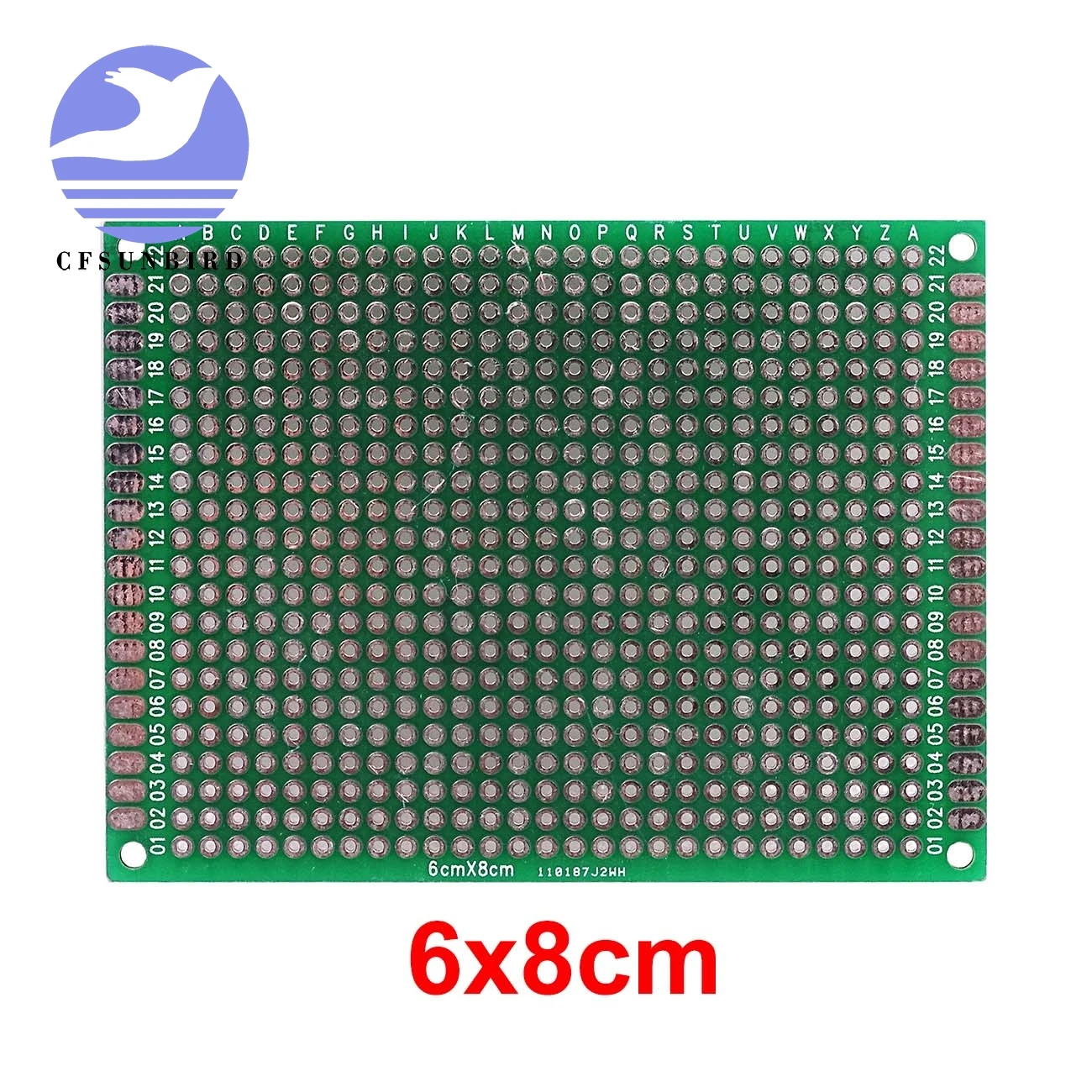 2x8 3x7 4x6 5x7 6x8 7x9 8x12 9x15 TQFP SOP8 двухсторонний прототип печатной платы универсальная