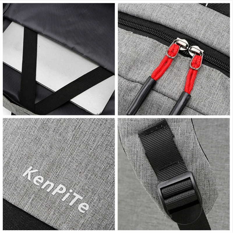 VRTREND USB Recharging Men Backpack Multi-layer Large Business Travel Bag School For Teenager Male backpack Mochila | Багаж и сумки