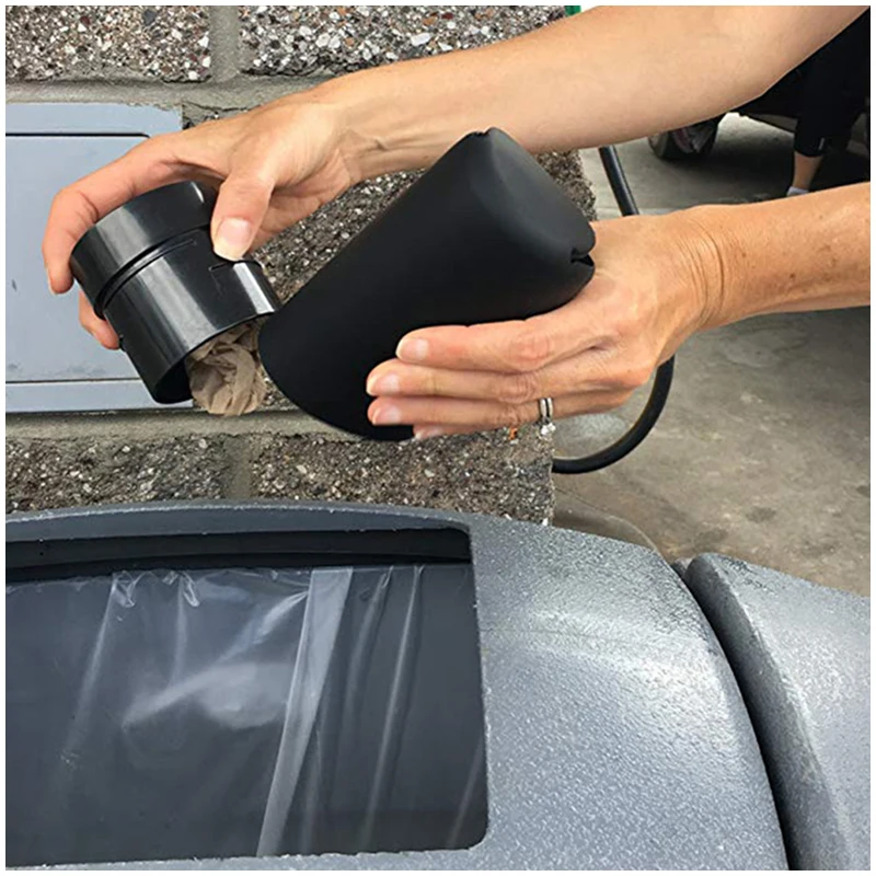 Автомобильный мусорный бак с крышкой маленького размера премиум качества