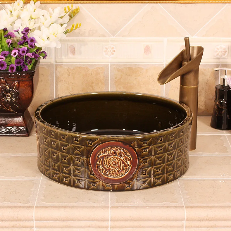 Китай художественное Искусство ручной работы Искусственное искусство туалетный