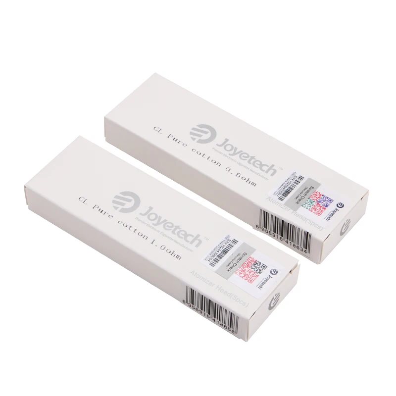 Оригинал Joyetech CL Чистый хлопок головка 0.5ohm 1.0ohm катушка для eGo ONE V2/eGo Mega V2 атомайзер 5
