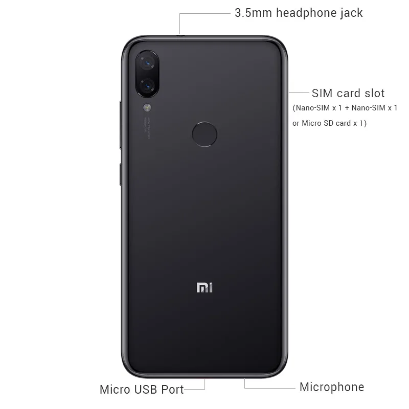 Глобальная версия Xiaomi Play 4 Гб 64 мобильный телефон MTK Helio P35 Octa Core 5 84 &quot19:9 полный
